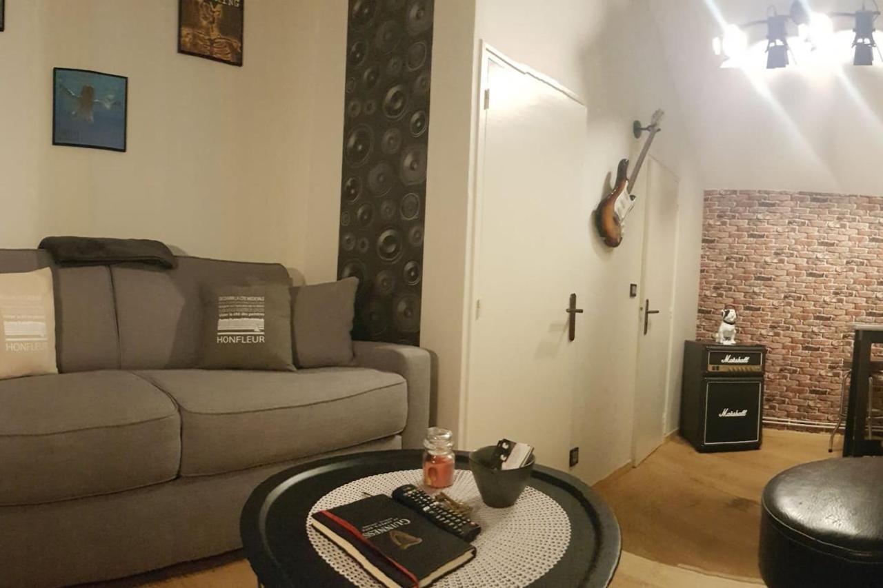 Apartament Le Rock Studio Honfleur Zewnętrze zdjęcie